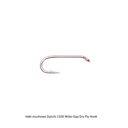 Haki muchowe Daiichi 1100 Wide-Gap Dry Fly Hook